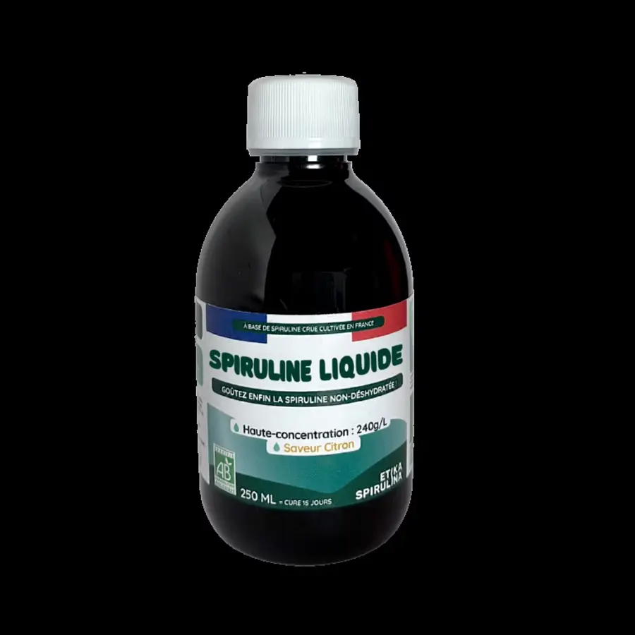 Spiruline bio liquide - Etika Spirulina - Etika Spirulina